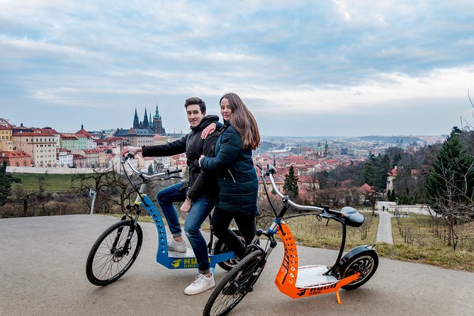 Prague Trike & e-Scooter Tour: Castle Viewpoints & Charles Bridge - Rudolfinum and the road toward Prague Castle