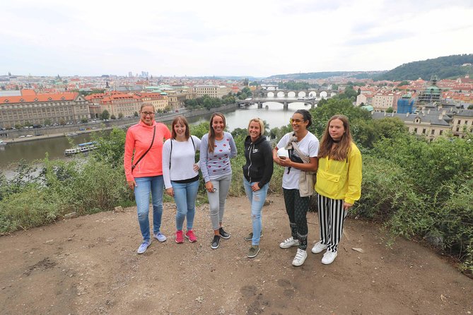 Prague Trike & e-Scooter Tour: Castle Viewpoints & Charles Bridge - Letná Park and the Metronome