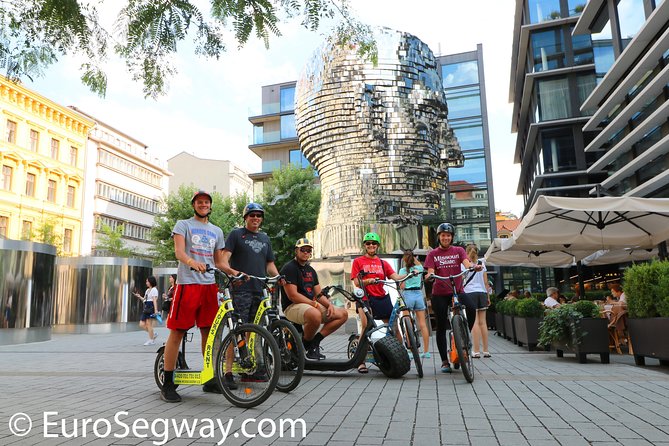 Prague Trike & e-Scooter Tour: Castle Viewpoints & Charles Bridge - Petřín Park and the final panorama