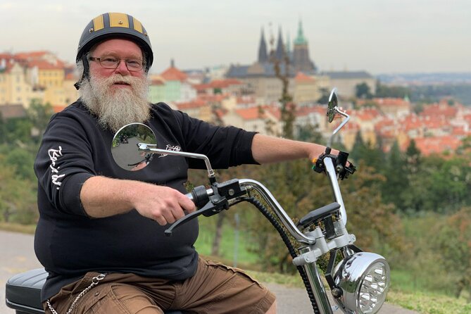 Prague Trike & e-Scooter Tour: Castle Viewpoints & Charles Bridge - Starting at Malá Strana with a proper safety check