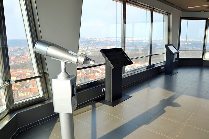 Prague TV tower - Observatory - Inside the 216-meter tower