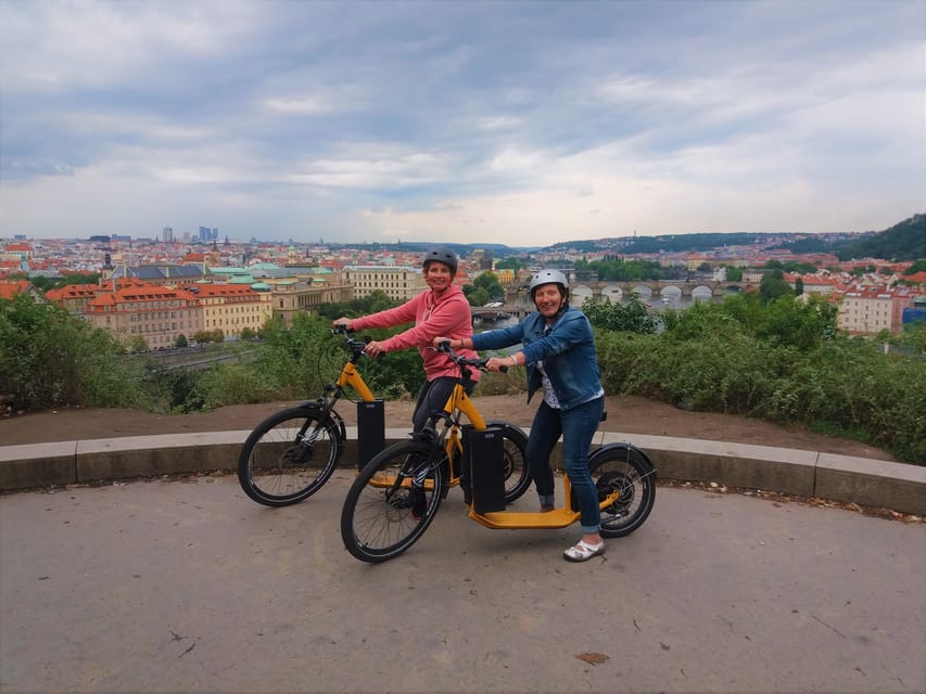 Prague Ultimate e-Scooter City Tour - Starting near Charles Bridge in Lesser Town
