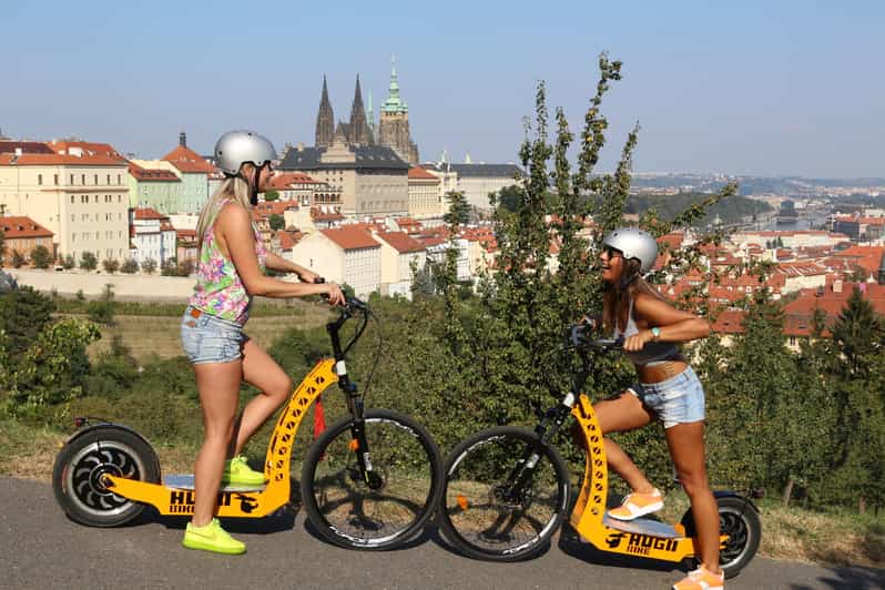 Prague Ultimate e-Scooter City Tour - Along the Vltava to Letná Park