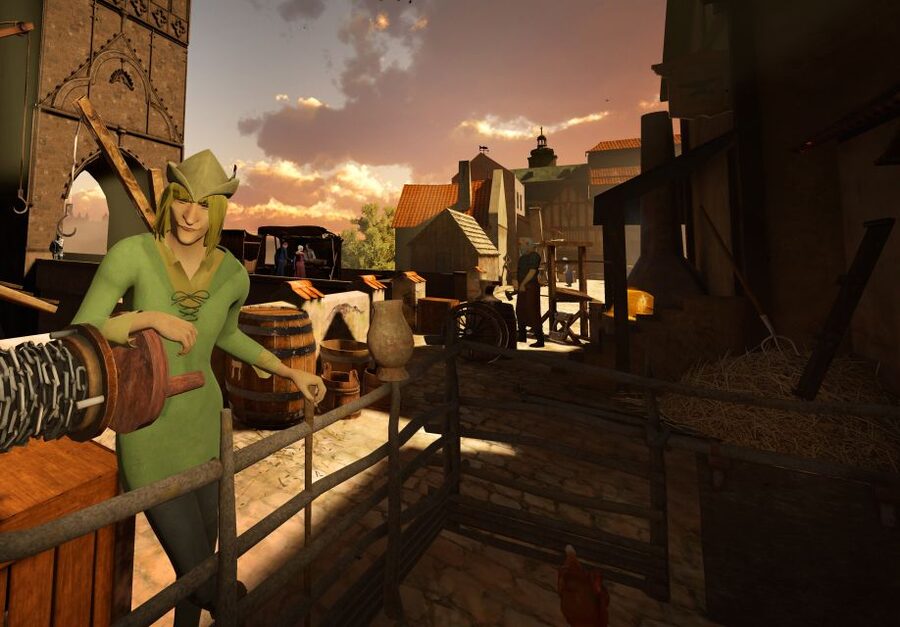 Prague: Virtual-Reality Time-Travel Experience to 1593 - Entering Rudolf II’s Prague in 1593