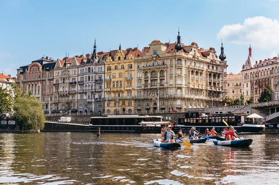 Prague: Vltava River Guided Canoeing Tour - Starting at Cisarska Louka