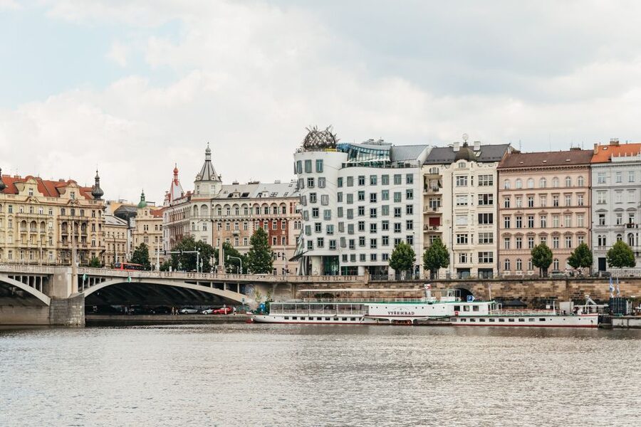 Prague: Vltava River Lunch Cruise in an Open-Top Glass Boat - River locks and route changes