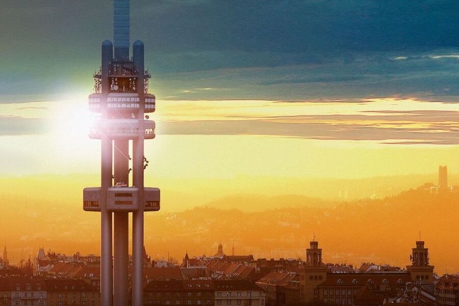 Prague: Žižkov TV Tower Observatory Entry Ticket - What you can see from the windows
