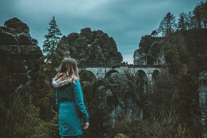 Pravcicka Gate & Bastei Bridge Winter National Park Tour from Prague - Lunch at U Forta in the Forest