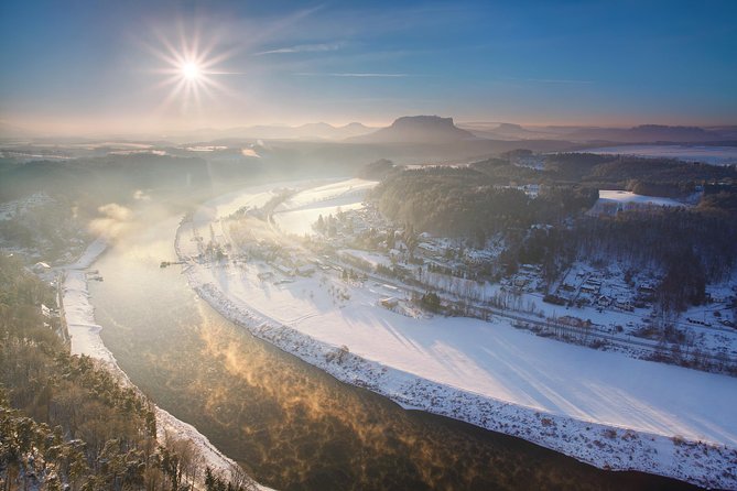 Pravcicka Gate & Bastei Bridge Winter National Park Tour from Prague - Crossing Into Germany for Bastei Bridge