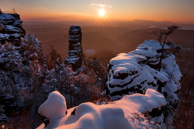 Pravcicka Gate & Bastei Bridge Winter National Park Tour from Prague - Small Group, Guide Style, and Comfort