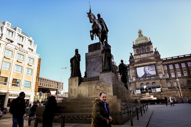 PRIVATE 4 Hour Tour: Czech Beers & Tapas in Prague's Local Areas - Vinohrady shows Prague at neighborhood speed