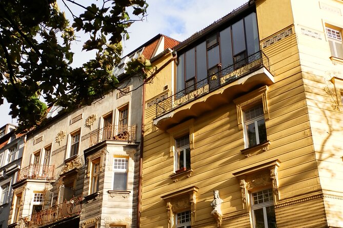 Private Prague Art Nouveau and Cubism Walking Tour - Three Cubist Houses and Villa Kovarovic