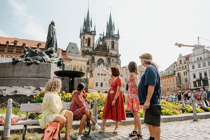 Private Prague City Highlights Tour with a Stop at a Czech Cafe - Old Town Square and the clock’s moving theater