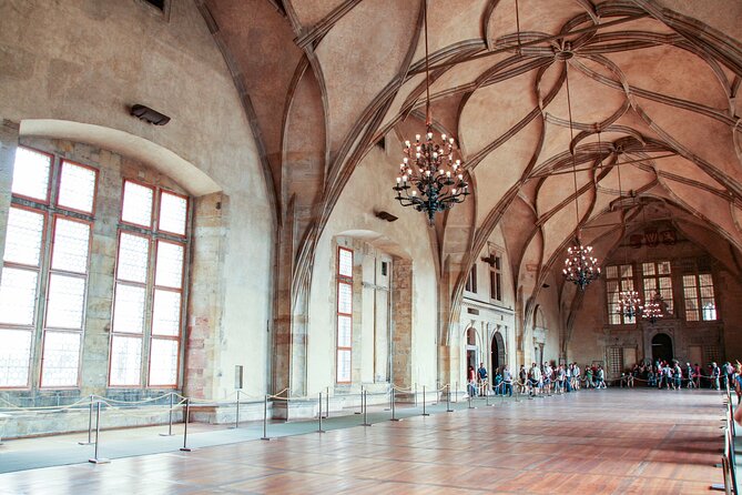 Private Tour of Prague Castle Interiors and Lunch included - St. George’s Basilica offers a quieter contrast