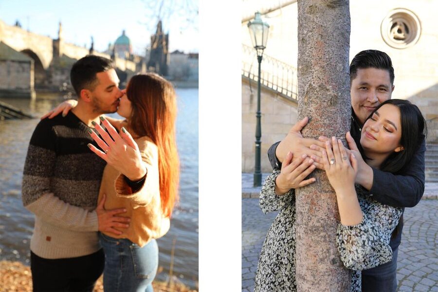 Professional photoshoot at Charles Bridge & Kampa island - Why Charles Bridge makes a strong photo setting