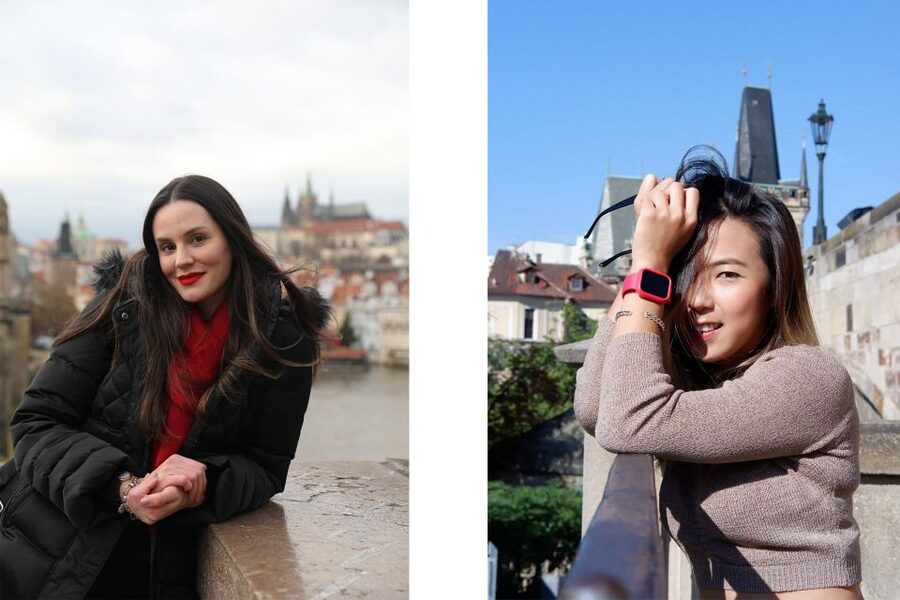 Professional photoshoot at Charles Bridge & Kampa island - What happens on the 15 minute session