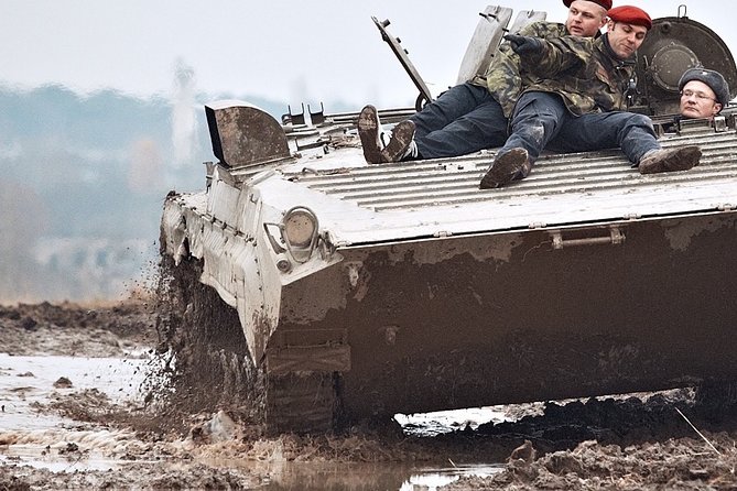 Ride in a BMP tank and military garage tour Prague - The garage collection and its value