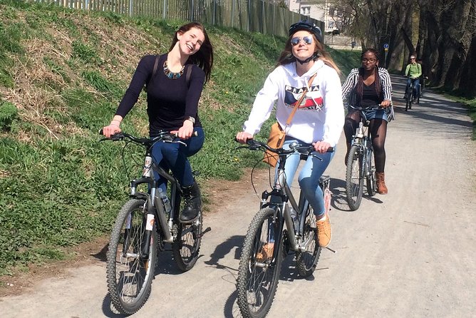 River & Park Bike Tour to Troja Chateau (Private small groups) - Letna Park and views across the city