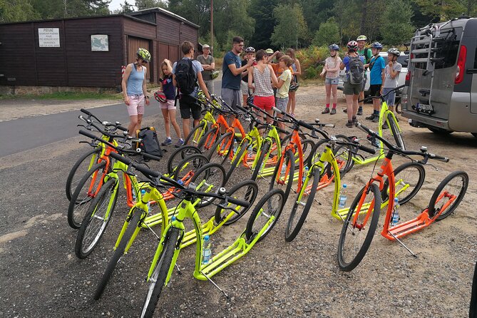 Scooter downhill tour from Děčínský Sněžník - Add Tisá Rocks for a fuller day