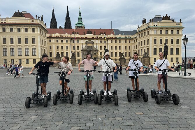 Scooter tours to Prague Castle and views. - Prague Castle without the interior visit