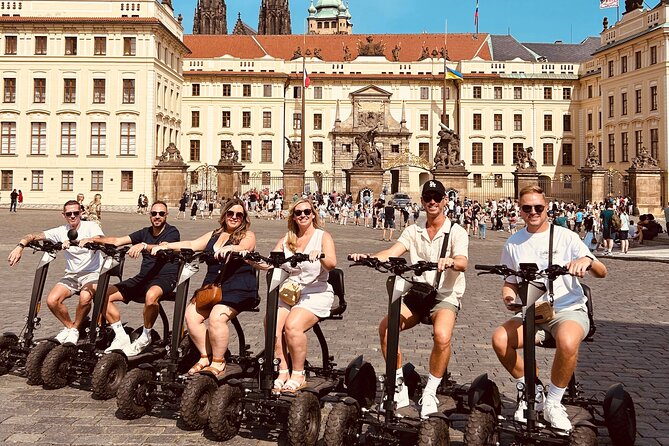 Scooter tours to Prague Castle and views. - Starting near Charles Bridge at Míšeňská 72/5