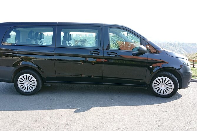 Shared Arrival Transfer: Prague Airport to Hotels - From Prague Airport to the City in a Small Van