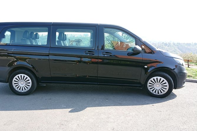 Shared Departure Transfer: Prague Hotel to Prague Airport - A minivan built for a small load