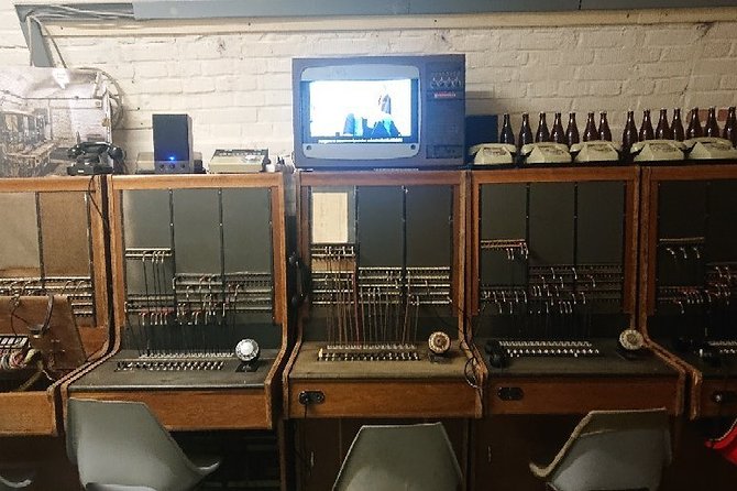 Skip the Line: 10-Z Bunker Entrance Ticket in Brno - The generator, filtration room, and telephone switchboard
