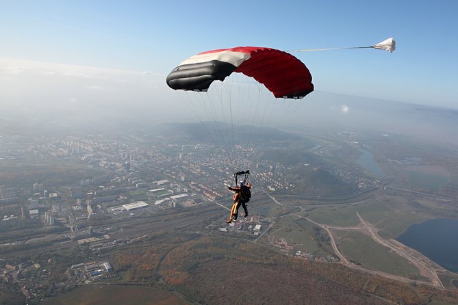Tandem Skydiving Adventure in Prague - Key points at a glance