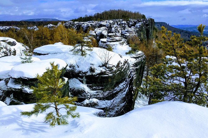 Terezin & Bohemian Switzerland from Prague: Bastei, Narnia & Café - Bastei Bridge in Saxon Switzerland
