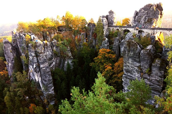 Terezin & Bohemian Switzerland from Prague: Bastei, Narnia & Café - The winter option: Dresden from November through January