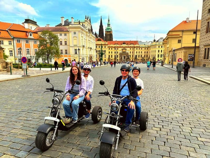 The best Trike Bike Prague city tour - Why a trike works well in central Prague