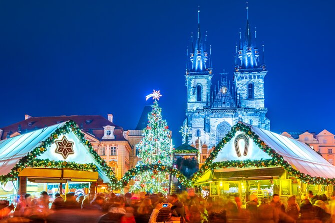 Tour 3 Magical Prague Markets with Locals, Christmas Goodies incl - Old Town Square, Prague’s grand Christmas stage
