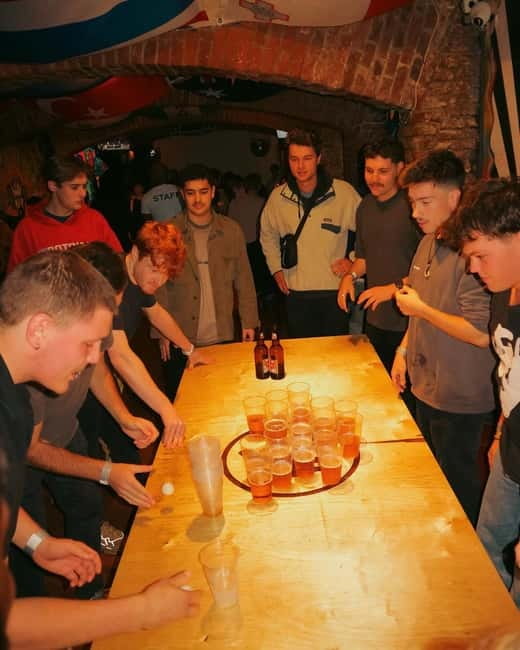 Ultimate Unlimited Beer Pong with Czech Beer - How this compares with a normal Prague bar stop