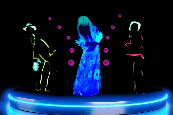 Underground Black Light Theatre Interactive Show in Prague - What the ticket price really buys you