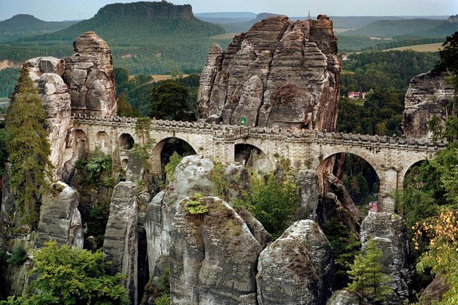 Unforgettable Private tour to Dresden and Saxon Switzerland from Prague - Bastei Bridge and the cliffs of Saxon Switzerland