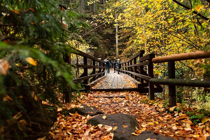 VIP Best Reviews: Bohemian & Saxon Switzerland from Prague - The private options: Pravčická Gate and river gorges
