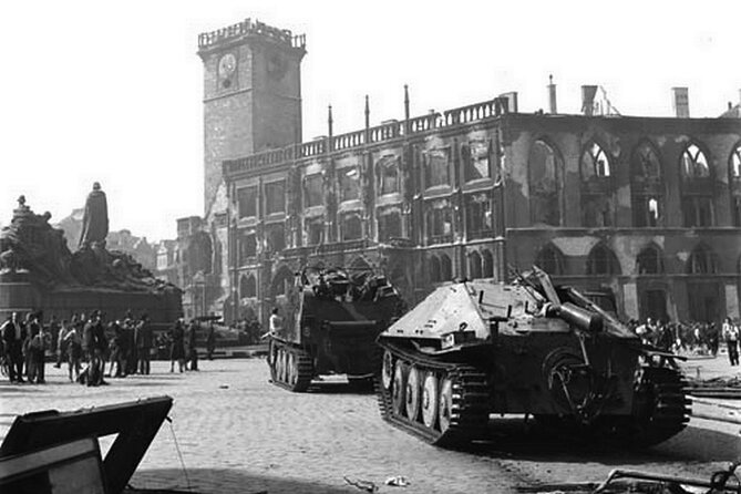 WWII in Prague Tour & The Crypt of Operation Anthropoid - Starting beneath the Powder Tower